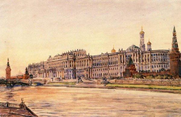Екатерина Велика почти не разруши Кремъл, за да си построи...  СНИМКИ