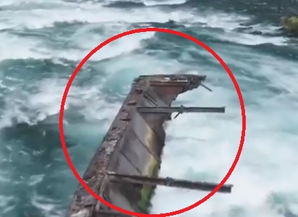 Невиждана от 1 век гледка в Ниагарския водопад ВИДЕО