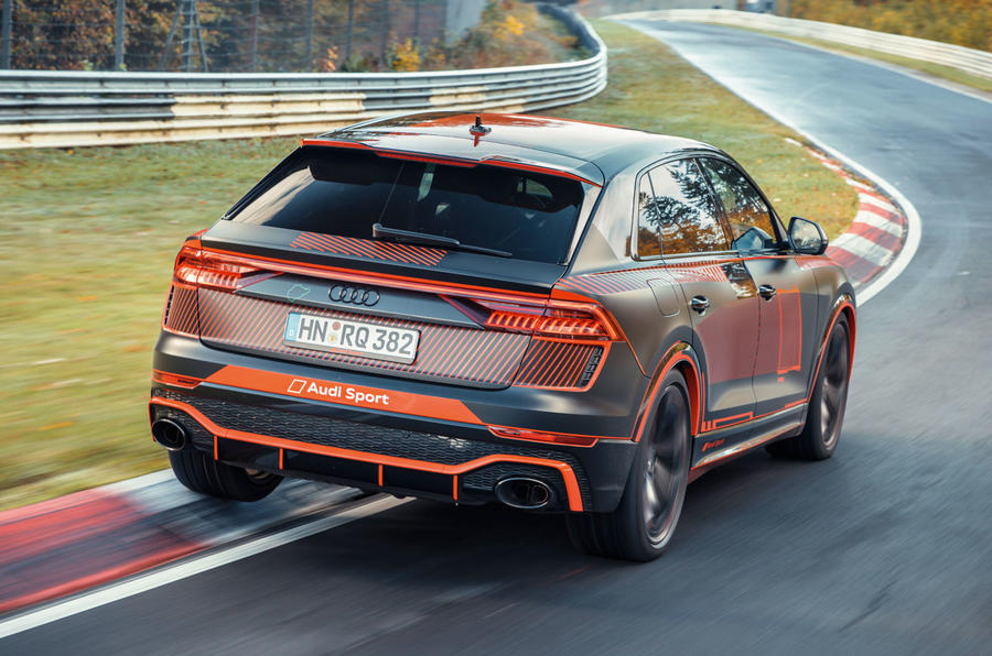 Ето как Audi RS Q8 счупи рекорд на Нюрбургринг ВИДЕО