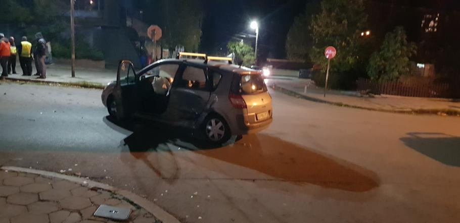 Пишлигар с Алфа Ромео помете семейство до полицията в Кюстендил
