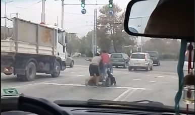 Пловдивски цигани вбесиха шофьори по оживен булевард в час пик ВИДЕО 