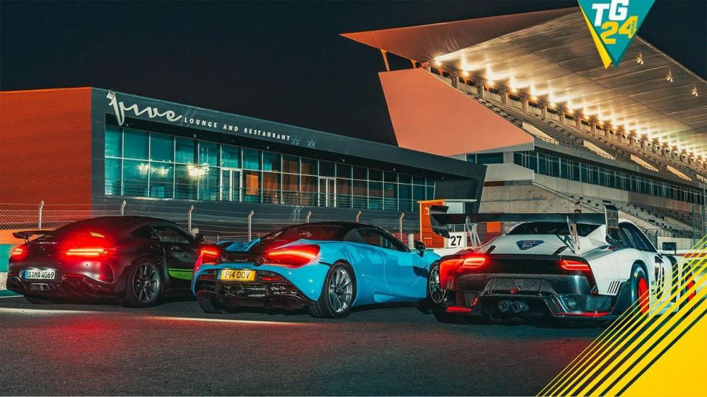 Зрелищна драг битка между Porsche, McLaren и Mercedes-AMG ВИДЕО
