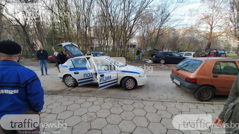 Почерпен военен помете три коли и избяга, пловдивчанин го подгони и... ВИДЕО