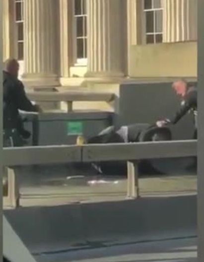 Екшън ВИДЕО: Полицаи убиха като куче терориста в Лондон
