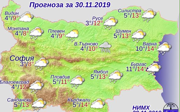 Синоптиците предупредиха за рязка промяна във времето, която настъпва до часове