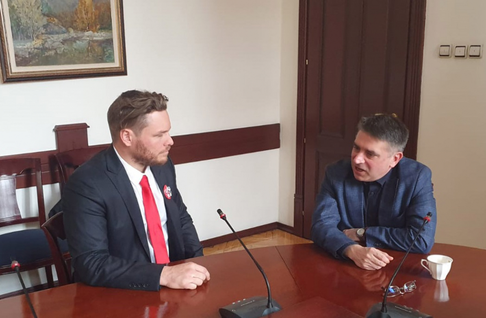 Правосъдният министър прие Джок Полфрийман – ето какво обсъдиха 