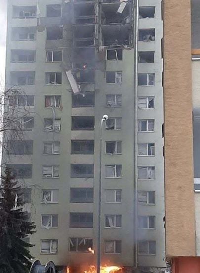 Гледка като в хорър филм: Пет загинали и много ранени след взрива в Словакия ВИДЕО 