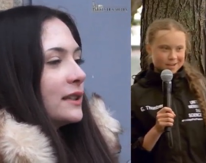 Грета Тунберг трепери, цака я 16-г. яростна противничка на мигрантите, гейовщината и мултикултурализма  ВИДЕО