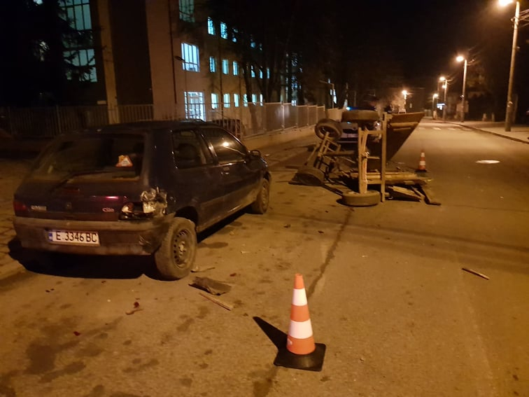 Страшни СНИМКИ от катастрофа с Венци Овцата, каквато досега не бе виждана в Благоевград
