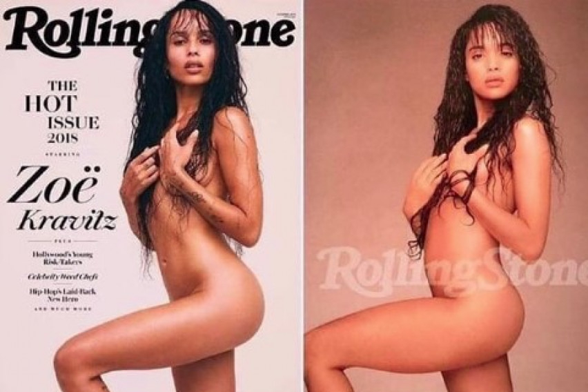 Зоуи Кравиц се снима гола като майка си преди 30 години СНИМКИ 18+