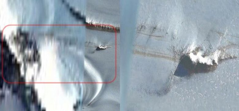 База на извънземни и загадъчни облаци над Антарктида СНИМКИ
