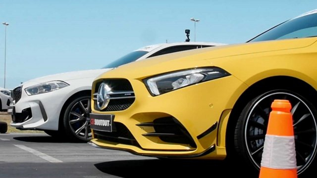 Вижте кой побеждава в драг битката между BMW M135i и Mercedes-AMG A35 ВИДЕО