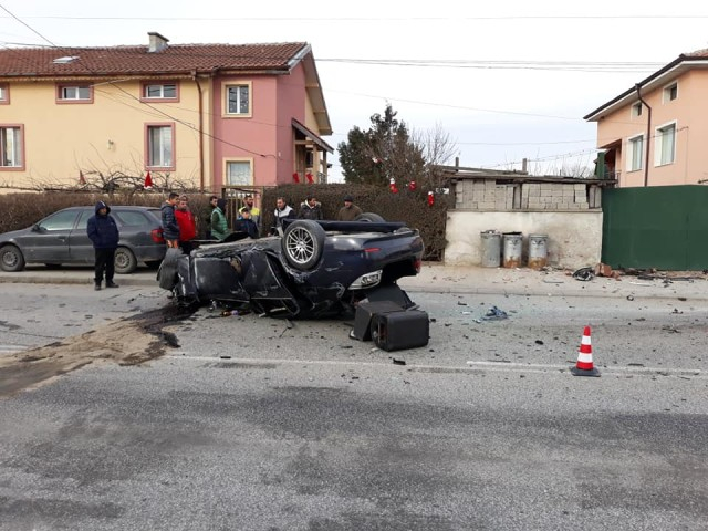 Ето го пияния 21-годишен джигит, ударил Порше Кайен в Калековец СНИМКА