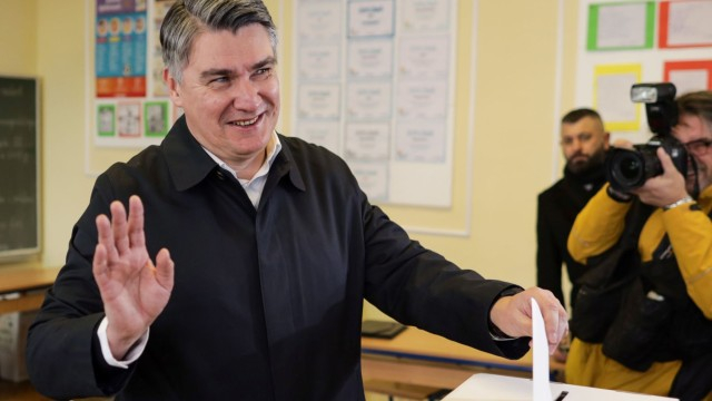 Първи данни: Ето кой става президент на Хърватия