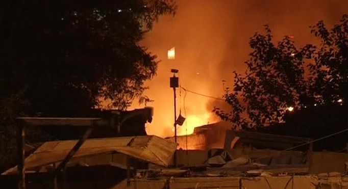 Обстреляха с мощни снаряди посолството на САЩ в Багдад ВИДЕО