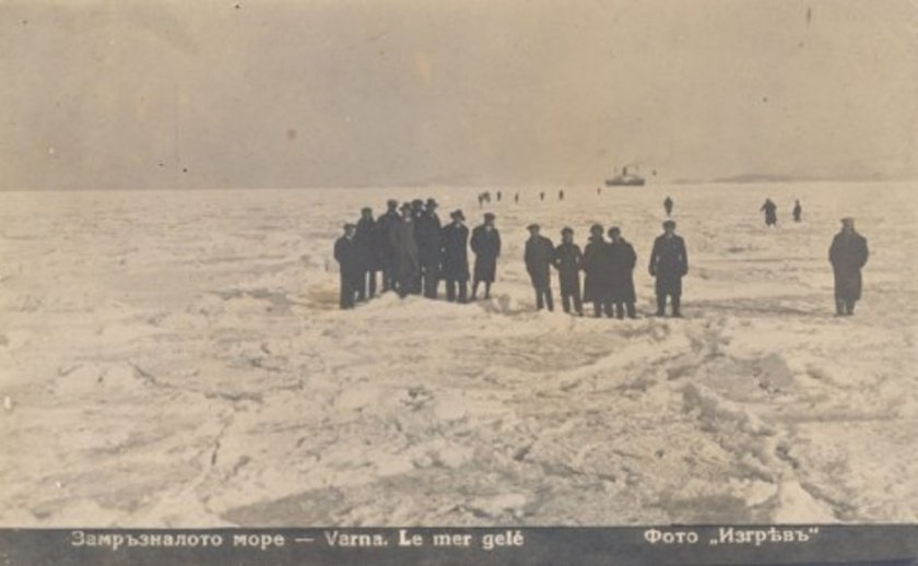 Велик студ скова Варна и морето замръзна при -23° СНИМКИ
