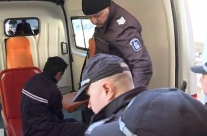 Окован и по анцуг се появи Мартин, изнасилил и убил Кристин от Сотиря СНИМКИ