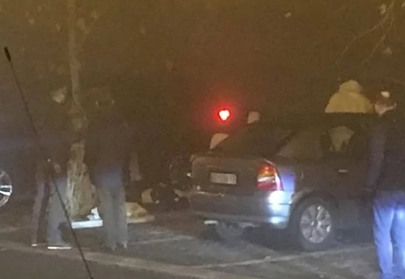 Разстреляха брутално бандит пред жена му и децата СНИМКИ