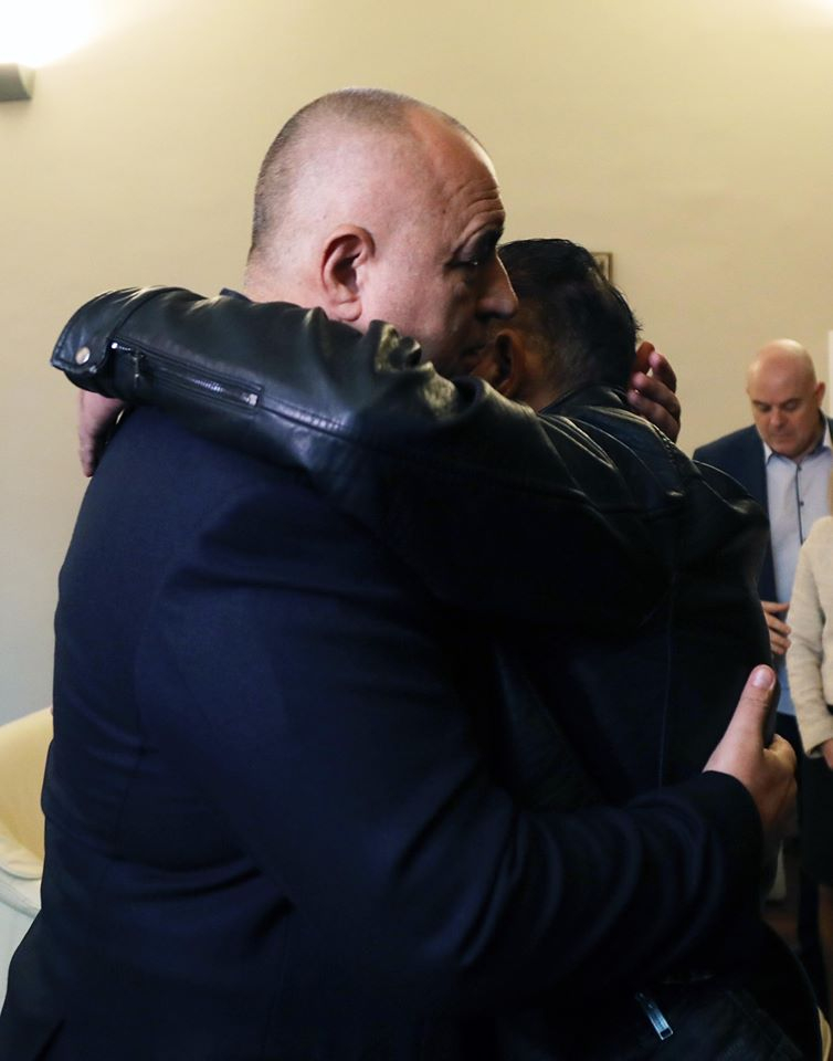 Борисов с тежки думи след срещата с бащата на брутално закланата Андрея СНИМКИ