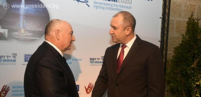Румен Радев: България не допусна нито един български евреин да бъде изпратен в лагерите на смъртта