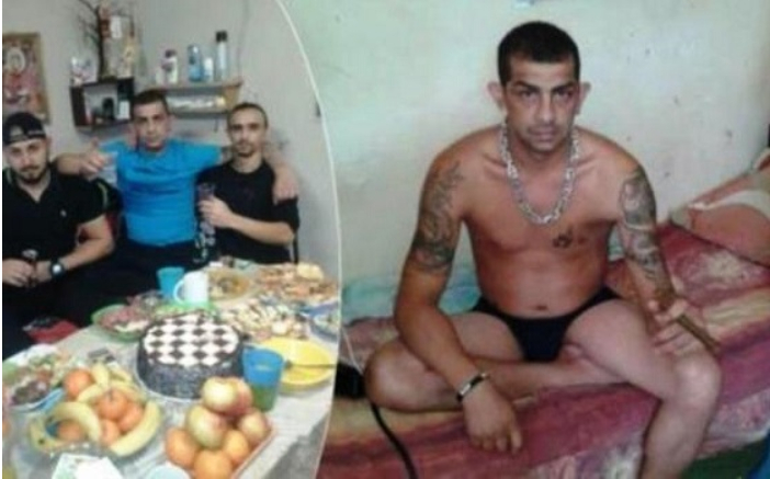 Пури, питиета и софра! Така си живеят баровците във Врачанския затвор СНИМКИ