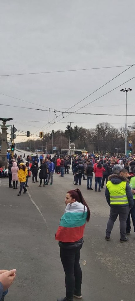 Първо в БЛИЦ TV! Протестиращите с нов коварен ход, София е парализирана СНИМКИ 