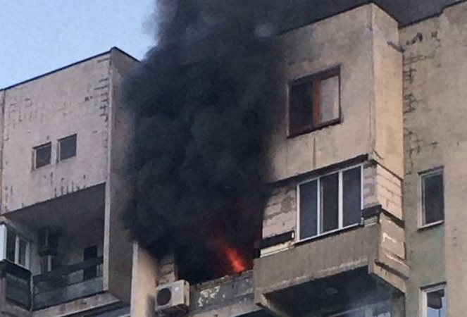 Огнен ад в София, взриви се... ВИДЕО 