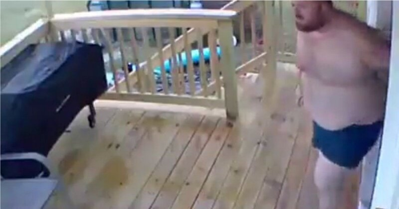 Бодипозитивно семейство се преби на хлъзгава веранда ВИДЕО