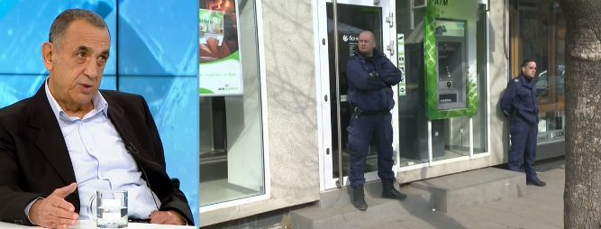Ботьо Ботев посочи взривоопасен ефект от банковите обири, извършени от дилетанти