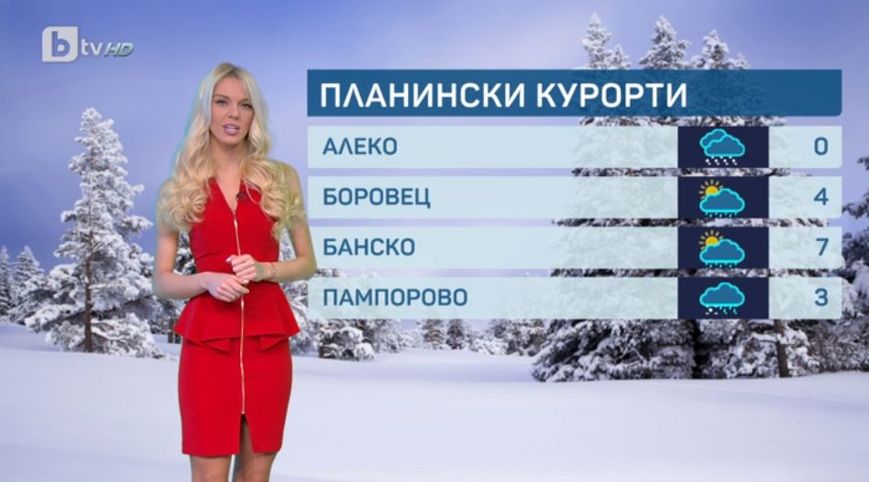 Натали Трифонова се появи в ефир с цепка отпред, която изпоти мъжете СНИМКИ