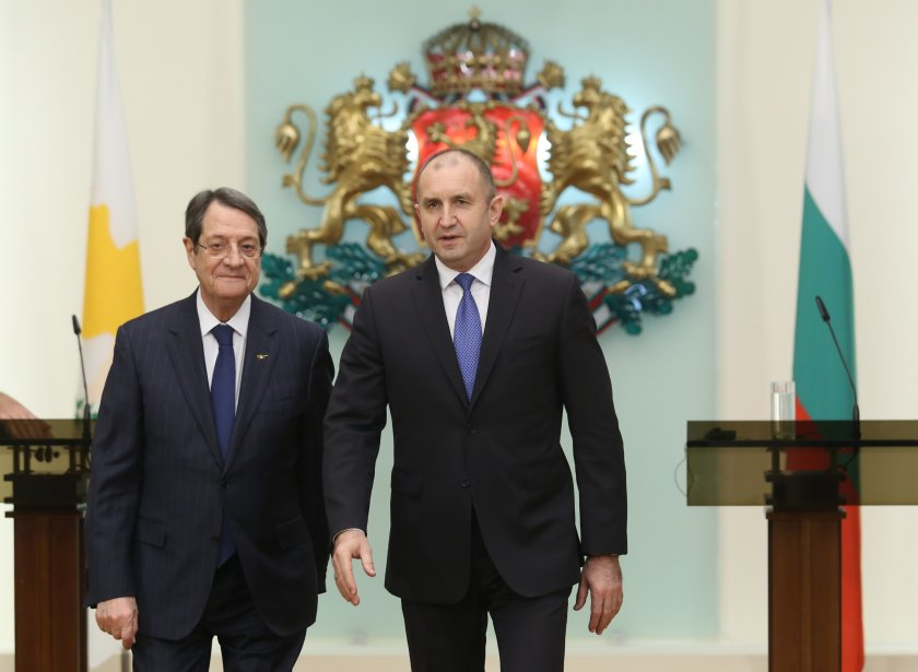 Румен Радев прие кипърския си колега, обсъдиха много важни теми СНИМКИ