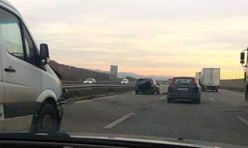 Първо в БЛИЦ! Ад на Северната скоростна тангента в София СНИМКИ