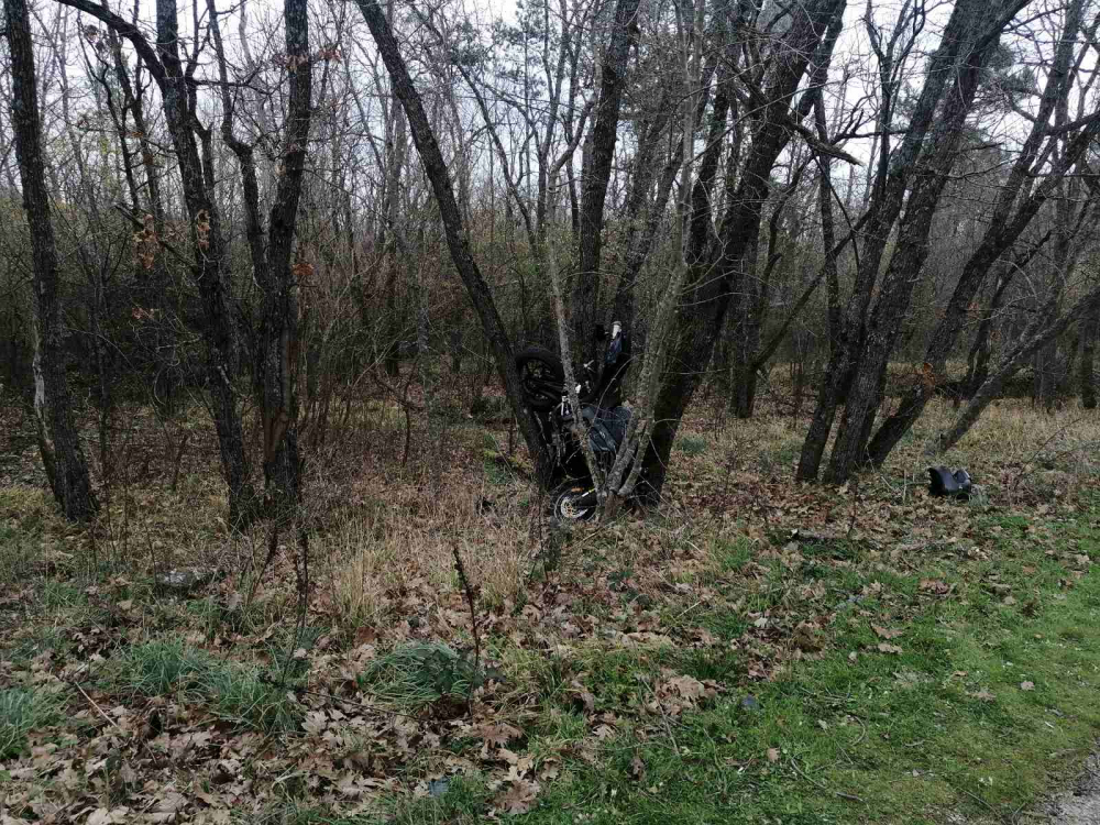 Огромна трагедия с млад моторист край Приморско СНИМКИ