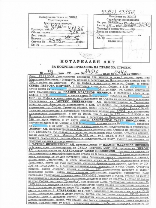Фирма на Борис Милчев от "Демократична България" се напълва с имоти, докато работи в Столична община