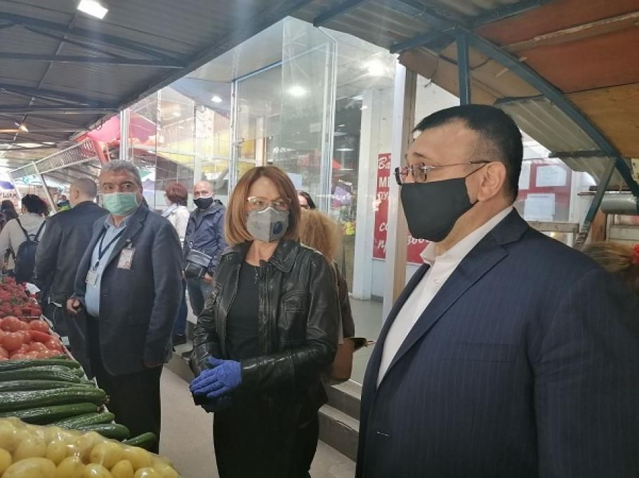 Пазарът на "Красно село" е с най-добри мерки в София