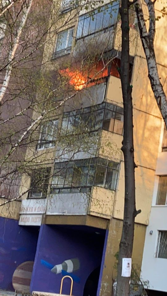 Огнен ад в столичния квартал "Сухата река"