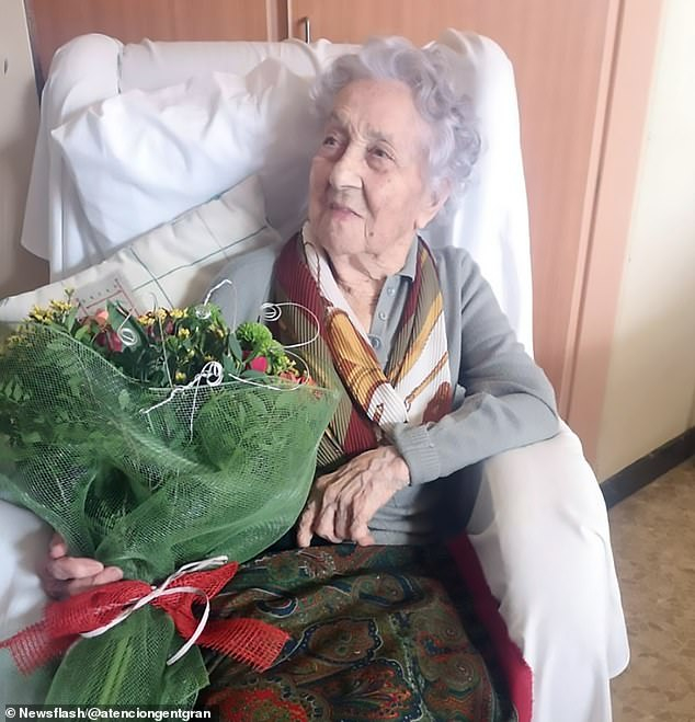 113-годишна, болна от коронавирус, се излекува ВИДЕО