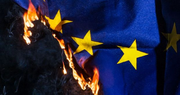 Германия ще наказва сурово всеки, който дръзне да изгори флага на ЕС 