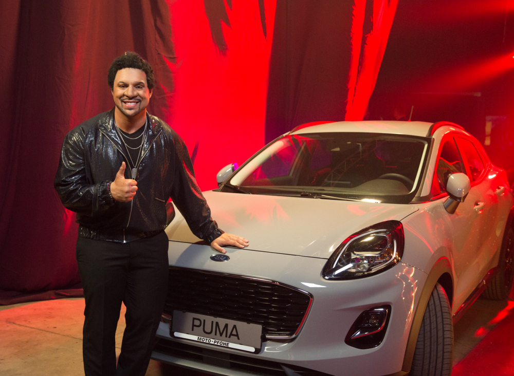 Новият Ford Puma Ecoboost Hybrid е голямата награда за Фики като победител в осмия сезон на „Като две капки вода“