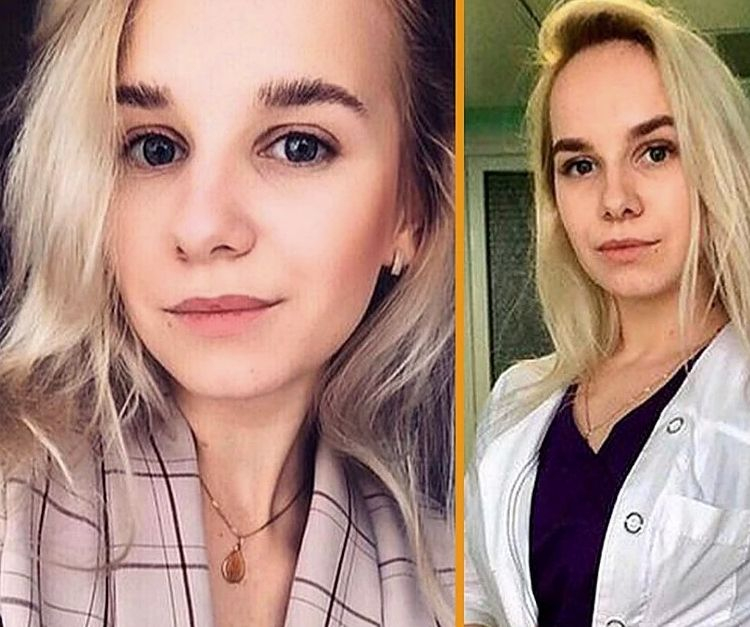 Стана ясно коя е палавата медсестра, бореща К-19 с прозрачен костюм на голо СНИМКИ