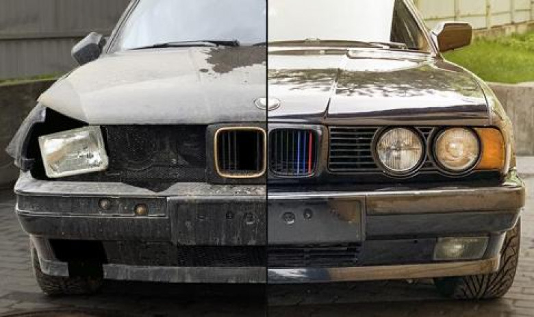 Възстановиха BMW в Русия и го продадоха за 2 стотинки ВИДЕО 