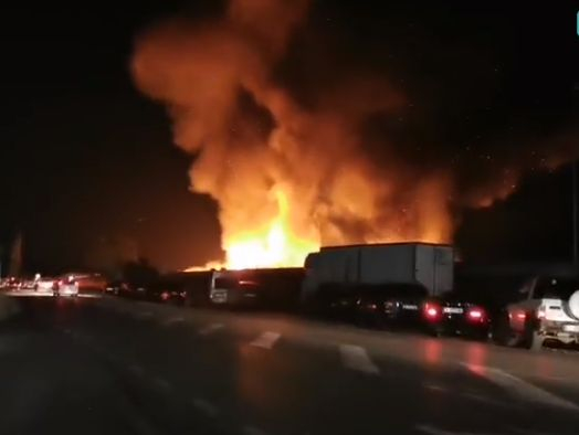 Първи подробности за огнената стихия до Петрич, хората са в ужас ВИДЕО