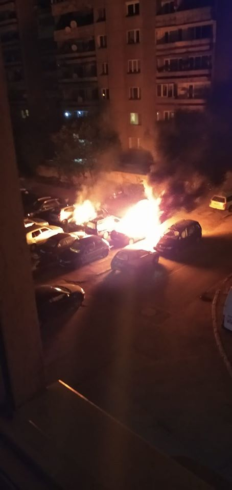 Зрелищни СНИМКИ: Огнена вендета след мощен взрив в жк "Люлин"