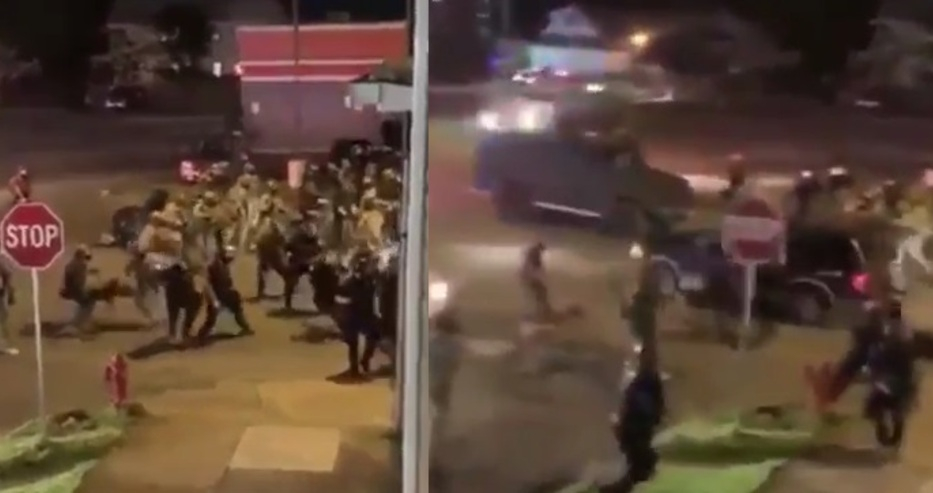 Хаосът в САЩ продължава: Простреляни са полицаи, грабят магазини ВИДЕО