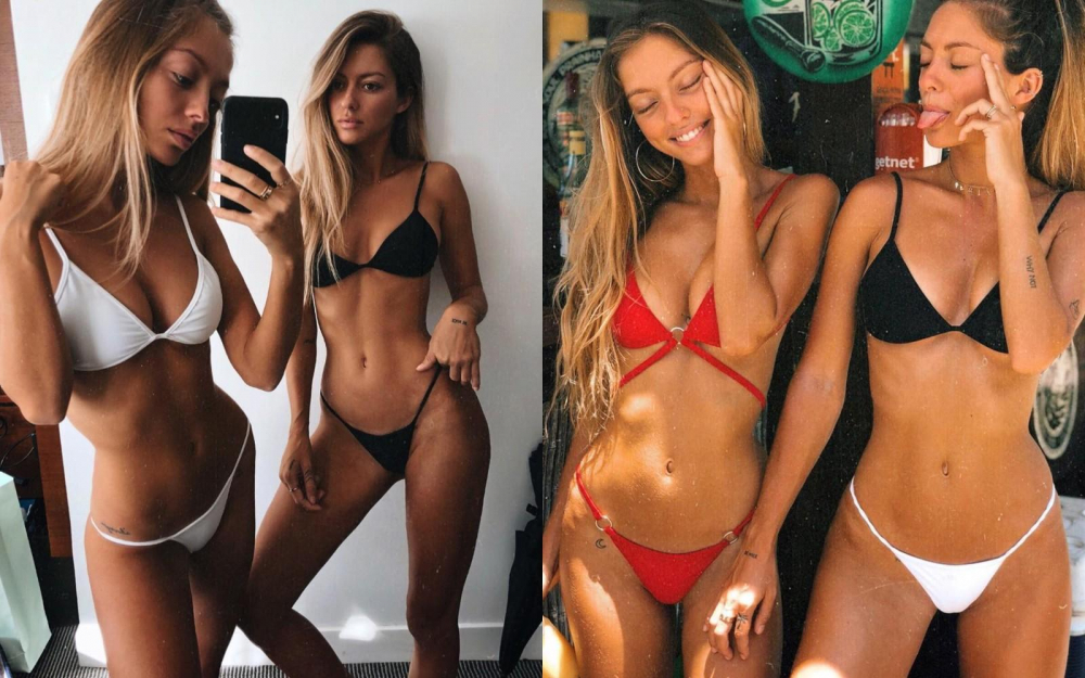 Близначки със страхотни горещи СНИМКИ 18+
