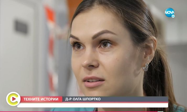 Уникалната бг история на красивата Д-р Шпортко - лекарката, която бяга от войната в Украйна ВИДЕО