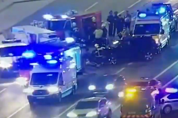 Пиян актьор устрои тежка катастрофа в центъра на Москва ВИДЕО