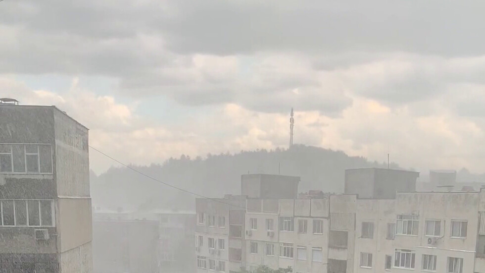 Библейска буря отвя Търговище ВИДЕО