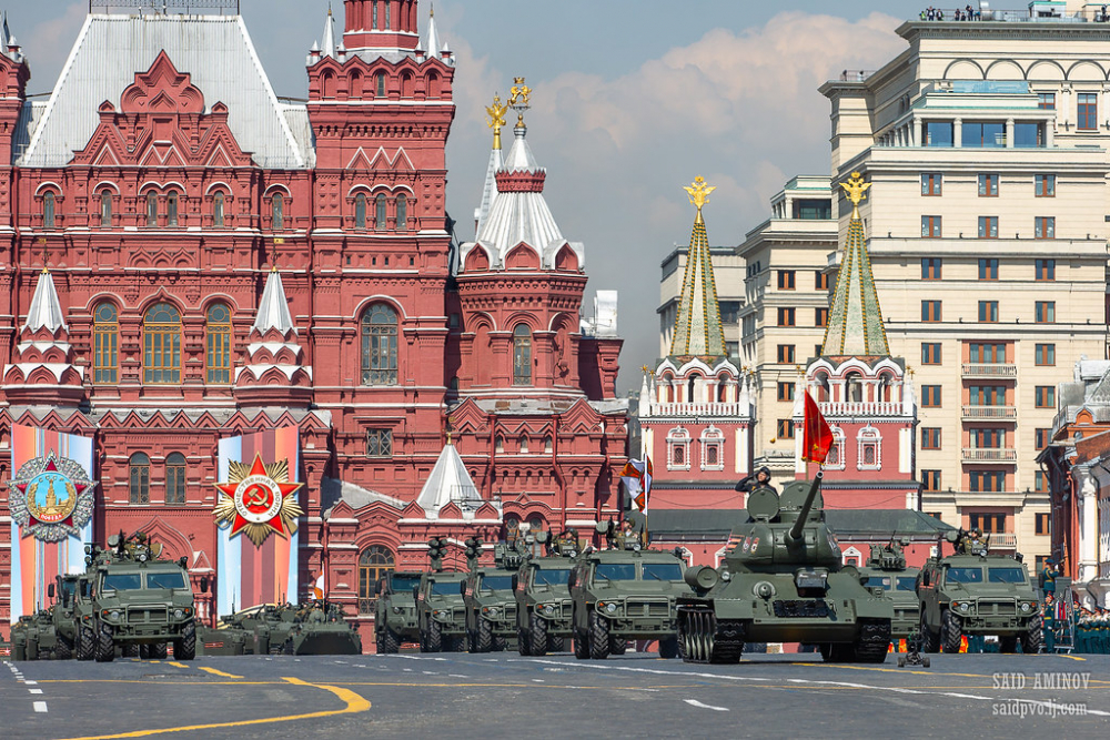 Парадът на победата в Москва НА ЖИВО