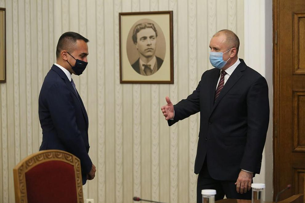 Италианският външен министър след срещата с Радев: Видяхме кои са наши приятели - на първо място бих сложил България